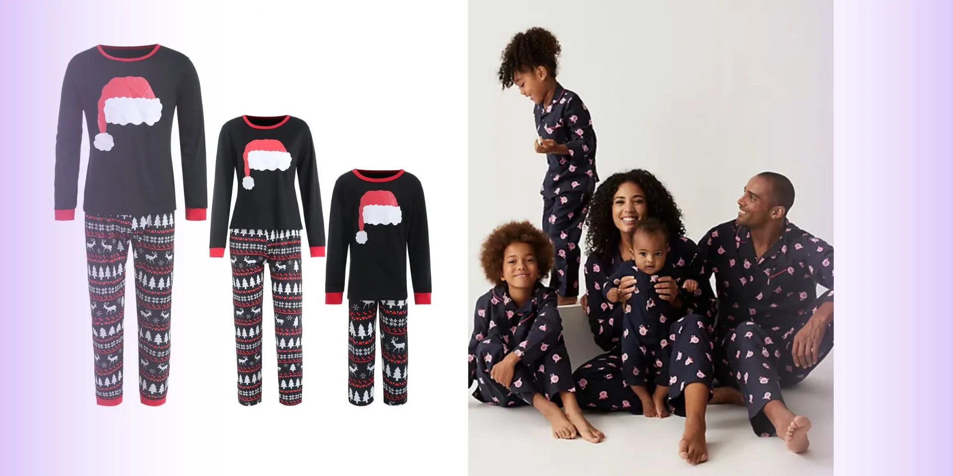 Black Family Christmas Pajamas